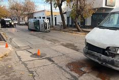 Así quedaron los vehículos tras el accidente. Foto: Ministerio de Seguridad Así quedaron los vehículos tras el accidente. Foto: Ministerio de Seguridad