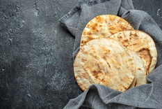 Pan de Pita: el pan perfecto para rellenar Foto: Shutterstock