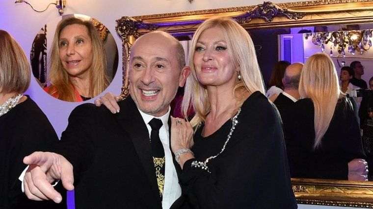 Karina Milei y Yuyito González fueron al festejo de Claudio Cosano.