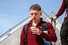 Gianluca Prestianni y un sentido mensaje a los hinchas del Benfica.