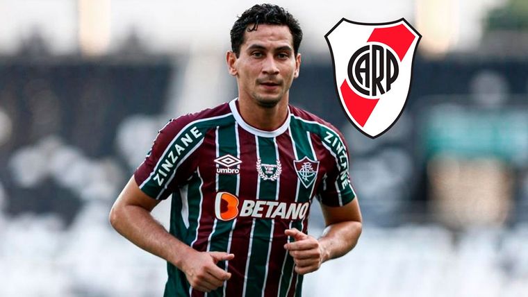 Ganso y un mensaje a los hinchas de River antes de la final de Boca ante Fluminense Foto: EFE