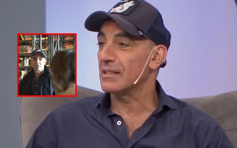 Mal momento Agredieron a una periodista uruguaya cuando intentaba hacerle una nota a Mauricio Dayub. Foto: Captura TV /Twitter