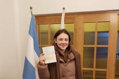 yaryna, la primera ucraniana que recibio la visa humanitaria para vivir en argentina