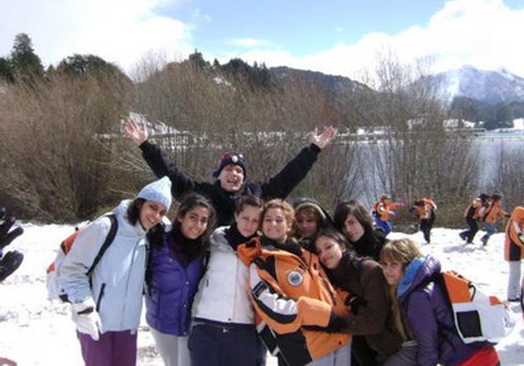 Bariloche en el centro de la escena. Foto: Web