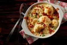 Coliflor al horno Una receta simple y deliciosa para hacer en minutos. Foto: Ph Shutterstock