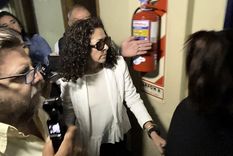 La niñera de la expareja presidencial, Noelia del Valle Gómez, brindó su testimonio este martes en el marco de la causa que investiga a Alberto Fernández por violencia de género. Foto: NA