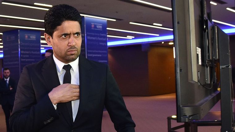Al Khelaifi, presidente del PSG.