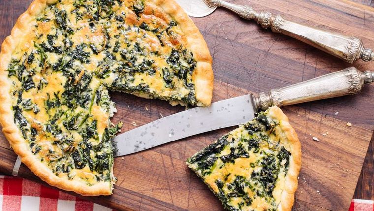 Admira esta deliciosa tarta, una comida super completa