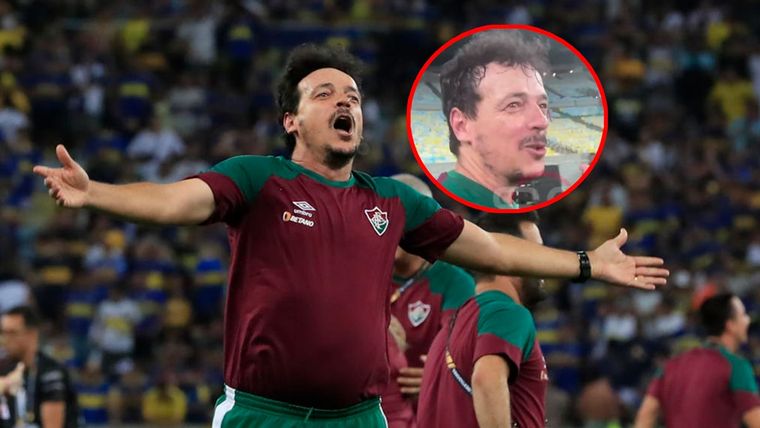 Diniz festejó desaforadamente tras el pitazo final y aseguró que seguirá disfrutando en los próximos días Foto: EFE