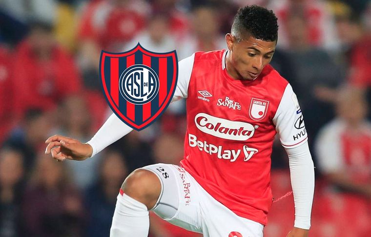 Edwin Herrera Edwin Herrera, de Independiente Santa Fe, llegaría a San Lorenzo.