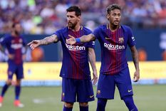 El brasilero y el argentino compartieron en el Blaugrana, donde forjaron una gran amistad junto a Luis Suárez. Foto: Archivo El brasilero y el argentino compartieron en el Blaugrana, donde forjaron una gran amistad junto a Luis Suárez. Foto: Archivo