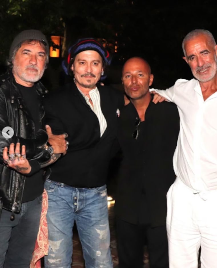 La foto compartida por Gaby Álvarez que desató una ola de comentarios sobre el look del actor. La foto compartida por Gaby Álvarez que desató una ola de comentarios sobre el look del actor.