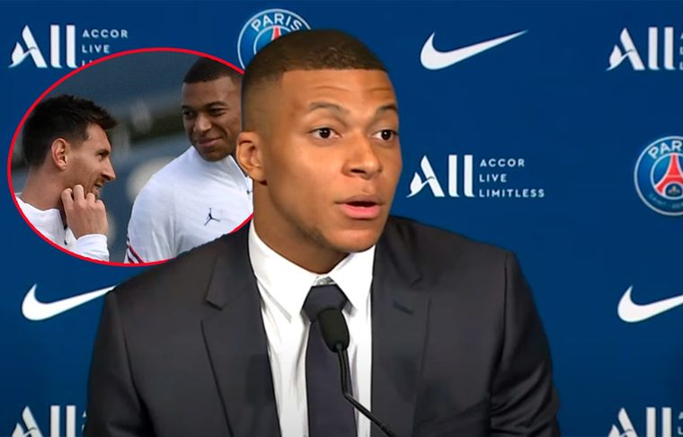 Mbappé contó la charla que tuvo con Leo Messi antes de tomar su decisión de renovar con el PSG y decirle no al Real Madrid.