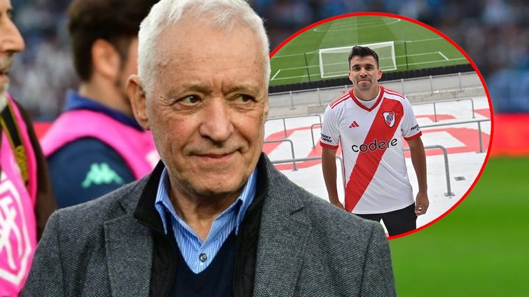 Víctor Blanco habló sobre la llegada de Acuña a River. Foto: Archivo y Prensa River Plate