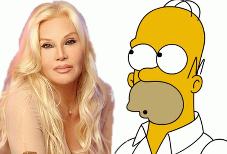 Susana entró a la casa de Homero.