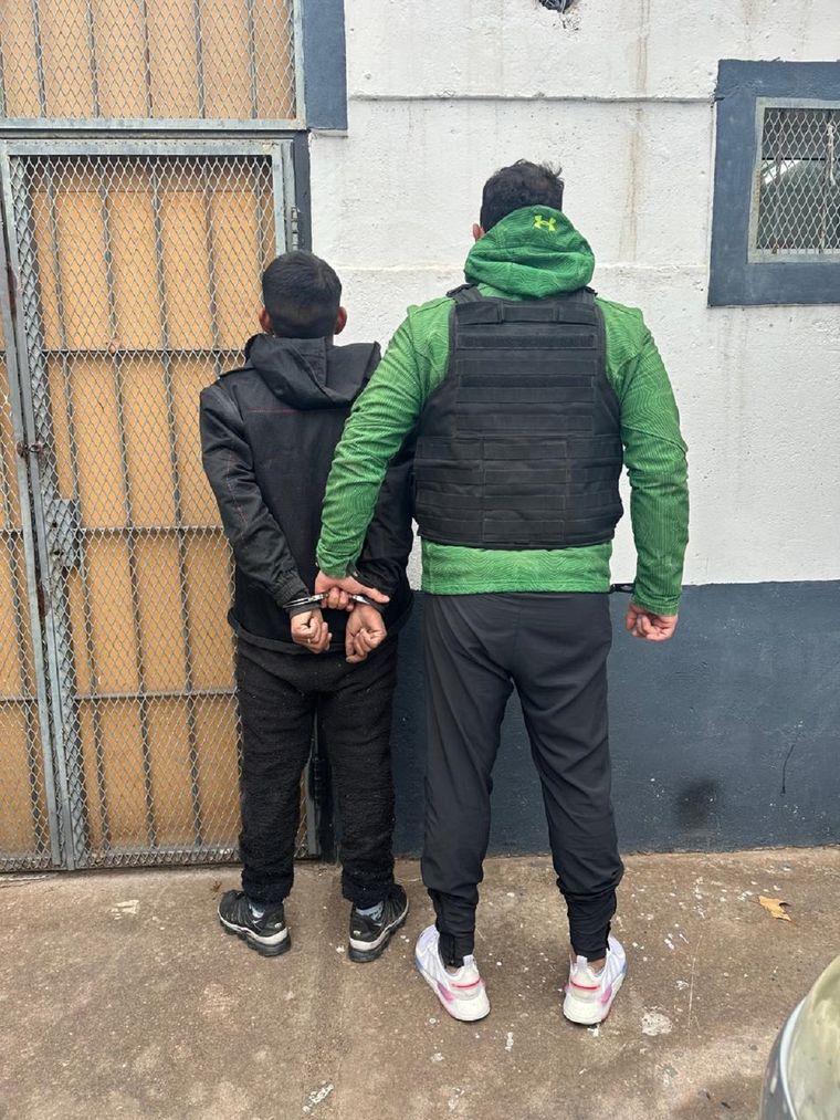 El Brasitas fue detenido en Maipú acusado por la muerte de una jubilada que murió tras un robo Foto: Ministerio de Seguridad de Mendoza