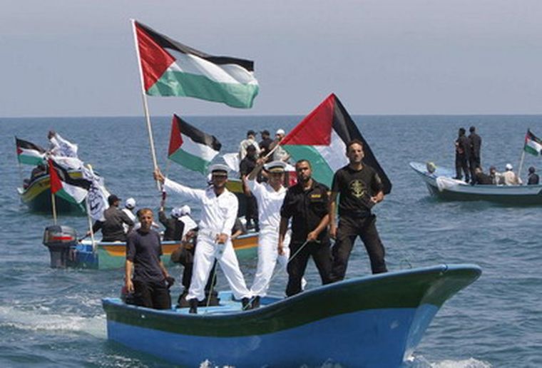 España apoya a la flotilla amenazada por buques de Israel. Foto: Efe España apoya a la flotilla amenazada por buques de Israel. Foto: Efe