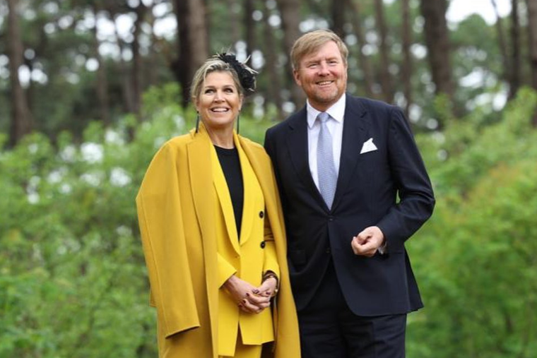 Esta fue la increíble foto que compartió Máxima de los Países Bajos. Foto: INSTAGRAM @koninklijkhuis