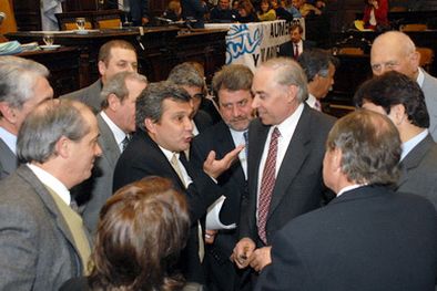 MDZol | Momento de la sesión de Diputados de ayer. Foto: Marcelo Ruiz / MDZ