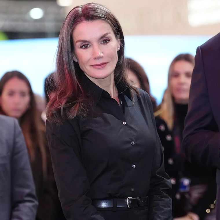 Mirá el look de la reina Letizia de España.