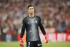 Juan Musso, arquero del Atlético de Madrid.