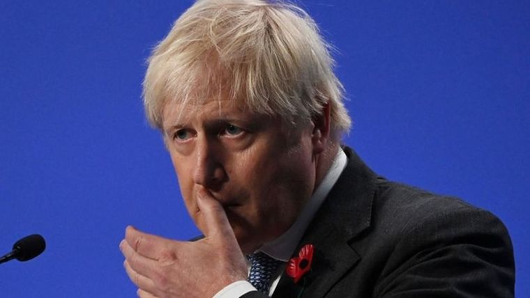 El gobierno de Boris Johnson está viviendo horas difíciles en las últimas semanas. Foto: GETTY IMAGES