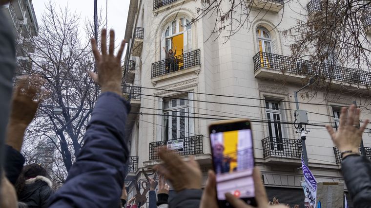 El edificio de Cristina Fernández de Kirchner.
