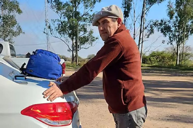 El policía retirado Francisco Amado Méndez declara este lunes ante la Justicia Federal Foto: NA