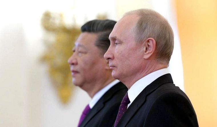 Xi y Putin mantienen una gran relación que se mantiene. Foto: Dpa.