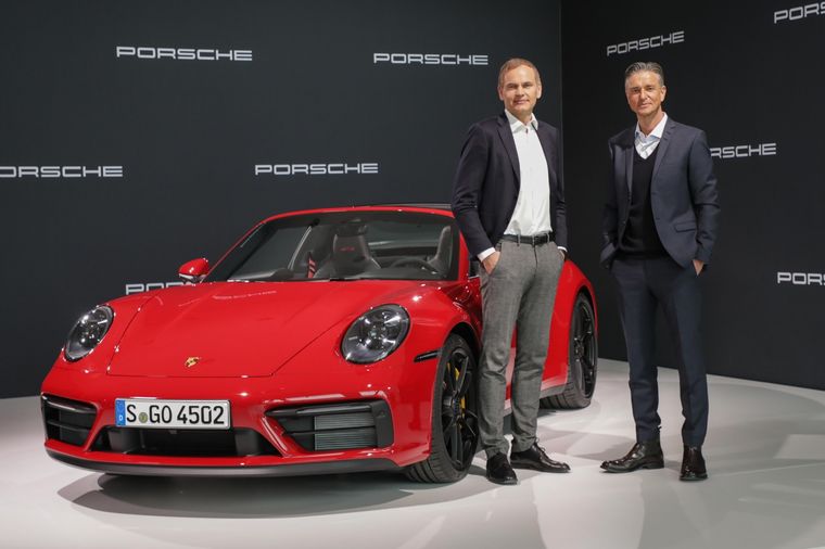 Oliver Blume y Lutz Meschke dieron a conocer los resultados del ejercicio fiscal 2021 de Porsche AG.