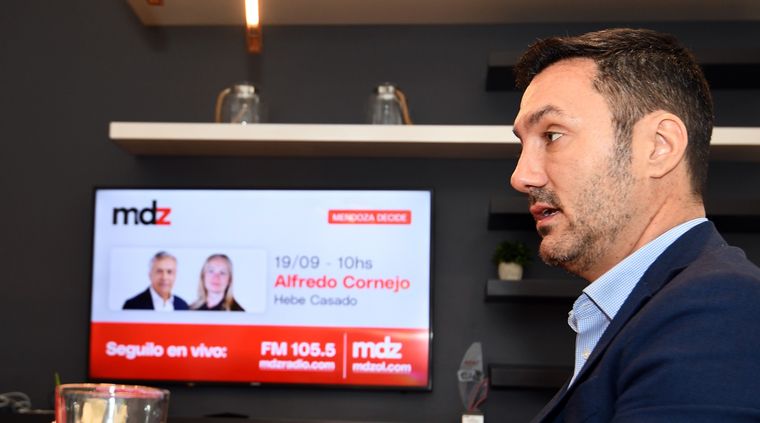 Luis Petri, candidato a vicepresidente de Juntos por el Cambio Foto: ALF PONCE MERCADO / MDZ