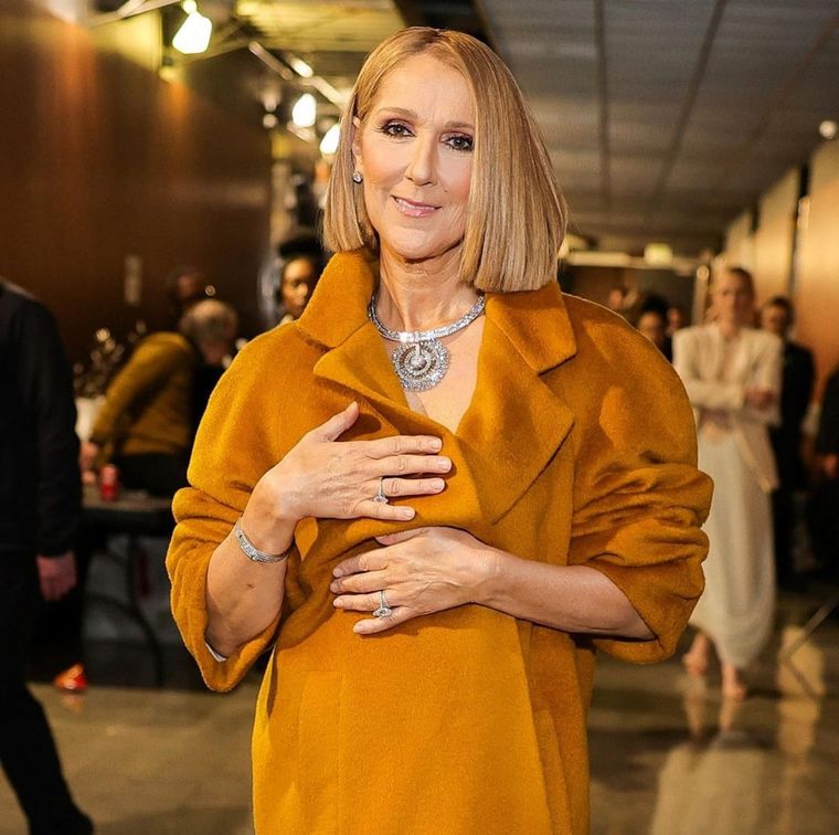 Expectativas por un posible regreso de Céline Dion a los escenarios Foto: Instagram @recordingacademy.
