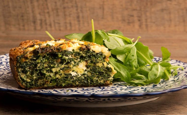 Esta tarta de col rizado rompe la rutina con un sabor que sorprende. Foto: Cook for your life