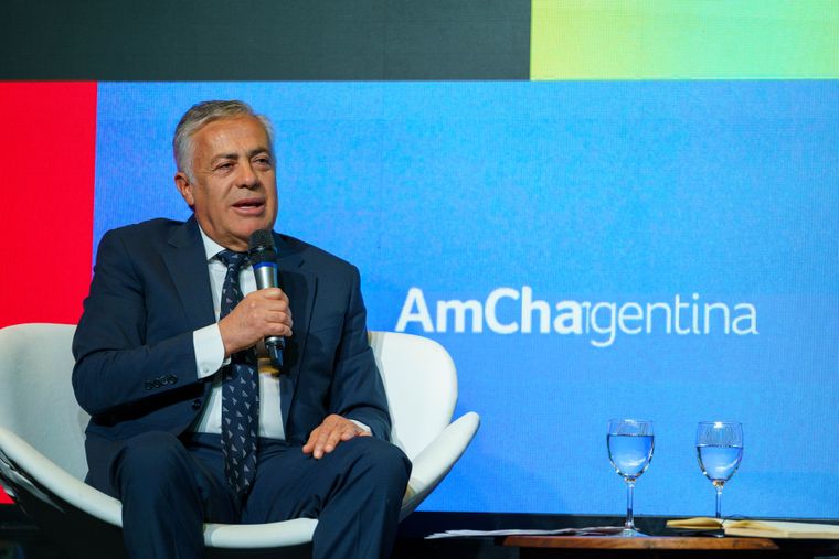 Cornejo se refirió a una negociación con Milei. 