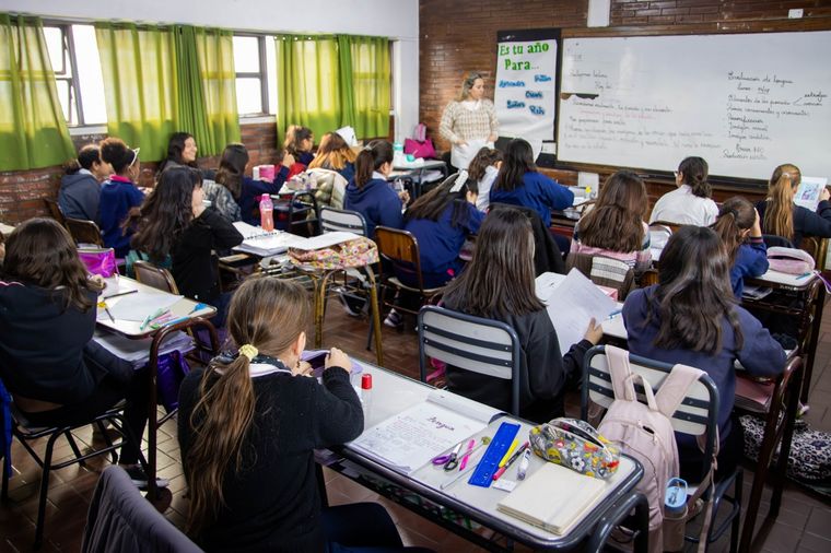 Nuevo ciclo lectivo, nuevos desafíos Foto: Santiago Tagua/MDZ