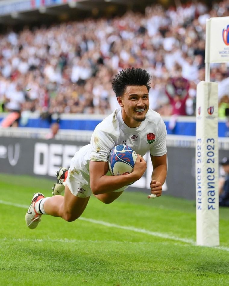 Inglaterra ganó y es líder. Foto: Instagram @englandrugby