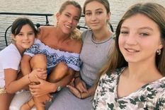 Nicole Neumann mostró el tratamiento de belleza de sus hijas para su casamiento La modelo compartió un hermoso momento con Indiana, Allegra y Sienna