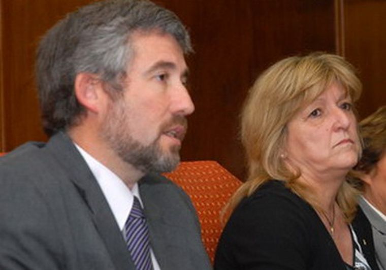 Saracco y Ruggeri, dos de los ministros del Comité. Foto: MDZ