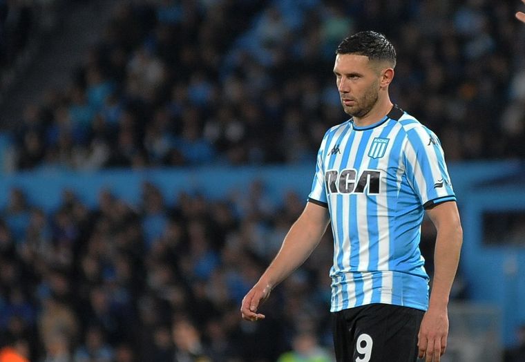 El nueve volvió a convertir. Foto: Racing Club