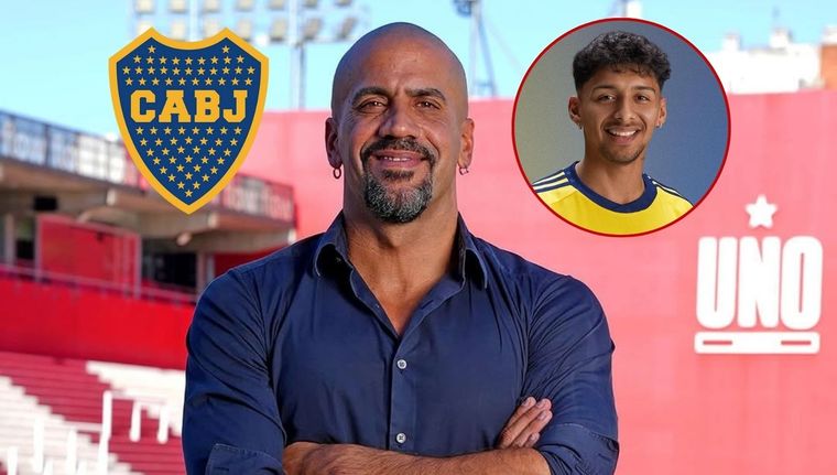 Juan Sebastián Verón, presidente de Estudiantes (LP), habló sobre la situación de Medina y su relación con la dirigencia de Boca y Riquelme. Foto: IG @criistian_medina | @juansebastian.veron