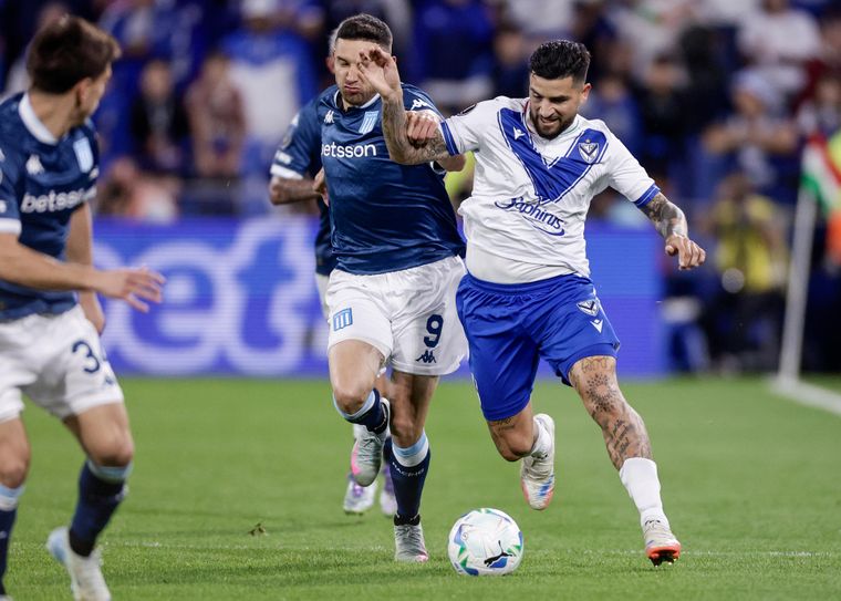Racing y Vélez jugarán la revancha en el Cilindro de Avellaneda.