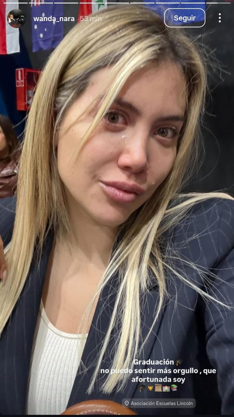 Wanda Nara, emocionada por sus hijas. Créditos: Instagram / wanda_nara Wanda Nara, emocionada por sus hijas. Créditos: Instagram / wanda_nara