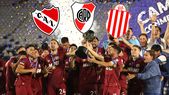 La consagración de Lanús alegra a River e Independiente y la festeja Barracas. La consagración de Lanús alegra a River e Independiente y la festeja Barracas.