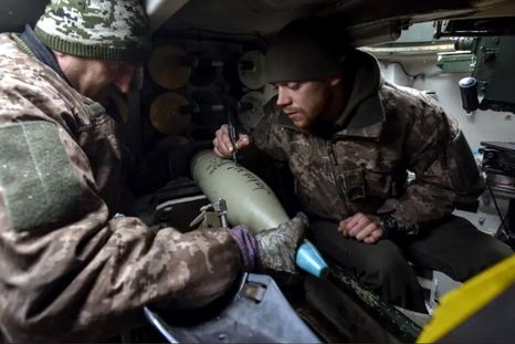 Las tropas de Ucrania atacaron suelo de Rusia. Foto: Efe.