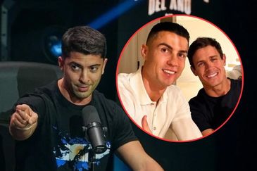 Cristiano Ronaldo, expectante de la pelea entre su amigo Edu Aguirre y Gastón Edul.