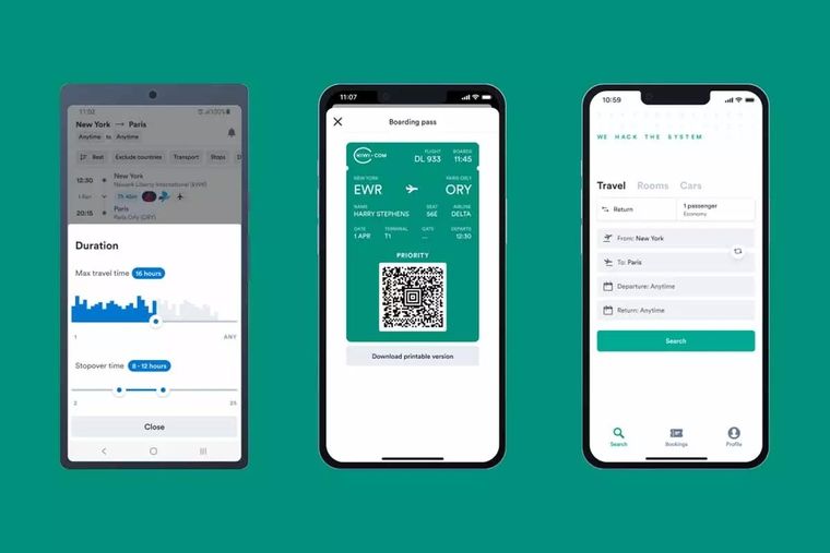 Kiwi combina vuelos de distintas aerolíneas para ofrecer ofertas de viaje más económicas. Kiwi combina vuelos de distintas aerolíneas para ofrecer ofertas de viaje más económicas.