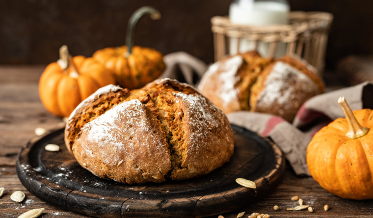 Receta de pan de calabaza suave y aromático Foto: Shutterstock