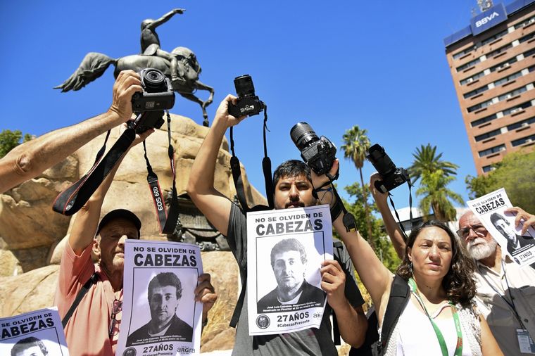 En todo el país hubo homenajes a 27 años del asesinato de José Luis Cabezas Foto: Télam