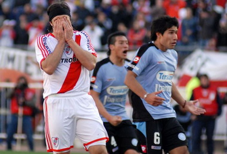 Mariano Pavone y toda su amargura. Foto: NA