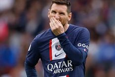 Los ultras del PSG protestaron contra Messi en la sede del club. Foto: Noticias Argentinas